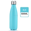 New Cola Shaped Insulated Double Wall Vacuum high-luminance Water Bottle 500ml Coke Cup Cola Bottle
