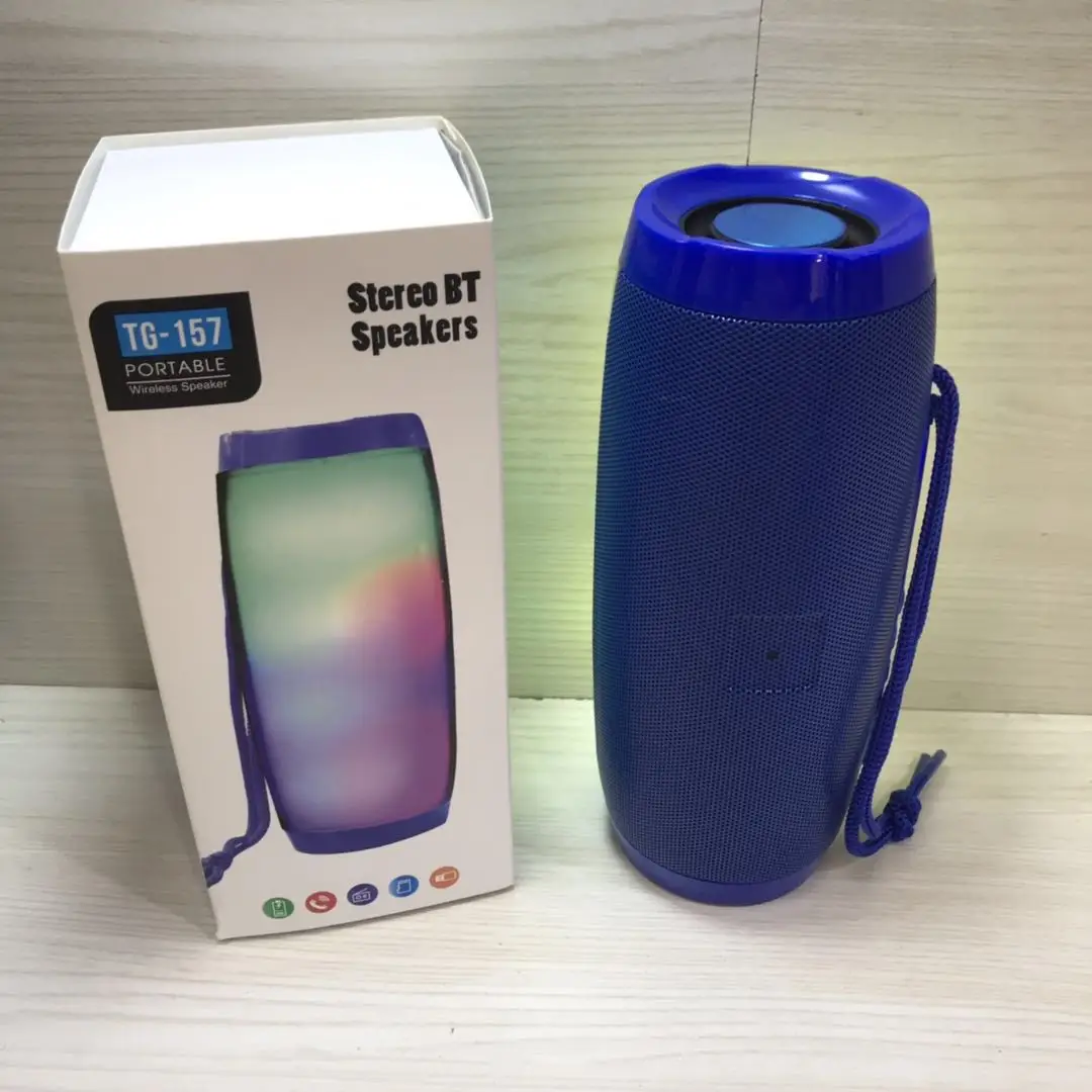 Speaker with Loud Stereo Sound and LED light Hi-Fi wireless bluetooth speakers for Mobile Phone - ANKUX.COM