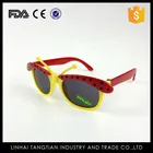 Yellow Frame Bee Cartoon 3D Active Design Sunglasses Kids Toy Glasses