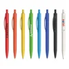 Colored advertising slim plastic clip click nice office ballpoint parker pens with custom logo printing