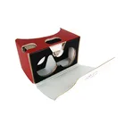 Hand made recycled cardboard paper 3D VR glasses virtual Box virtual reality glasses package box
