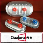 Galvanized Flat Duct access door/Self tightening hand operated cam latch