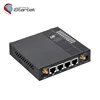 dual sim open VPN LTE gsm wireless industrial 3g 4g router with SFP port for CCTV university