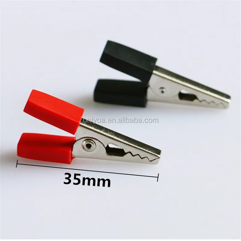 5A Nickel Plated Small Electrical Test Leads Alligator Crocodile Clips (4).jpg