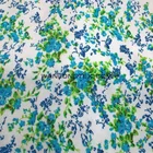 Printed satin fabric for garment / wedding