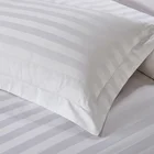 Linen Cotton Bedding Luxury Hotel Bed Linen 100% Cotton Hotel 3cm Stain Stripes Bedding Sets