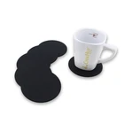 Wholesales custom Silicone coffee cup mat Heat Resistant Silicone Cup Mat Silicone Material Coffee Cup Pad