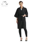 bathrobe 100% Polyester Bath Robe night sleep wear gown for woman Kimono