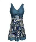 Women One Piece Shaping body Floral Swimwear Plus Size Bathing suit
