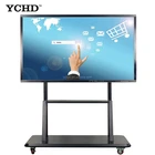 updated projector 60" infrared touch screen for meeting showing