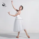 117144002 Classic White Ballet tutu Performance Long Ballet Tutu dress