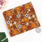 Elastic custom printed 95/5 cotton lycra jersey knitted fabric for sportswear
