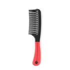 Xinlinda brand manufacturer salon comb high heat resistant carbon hairbrush comb rat tail hair comb