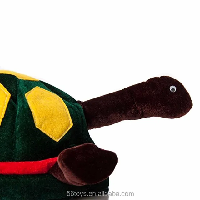 design stuffed soft funny gift women turtle shaped tortoise hat