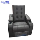Customized leather movie theater seats,electric reclining home theater sofa