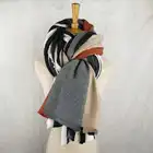 Customized Multicolored striped scarf fashion scarf