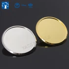 High quality shining Double side Gold or Silver blank coins
