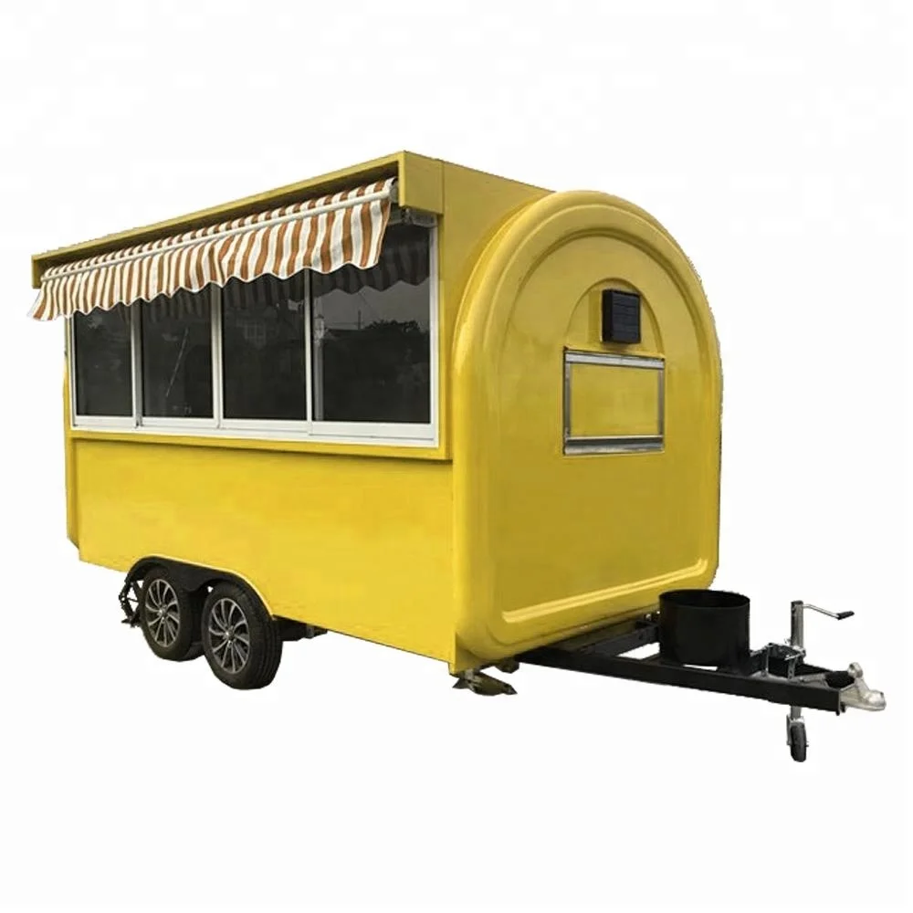 ECOCAMPOR Neue Mini Billige Kundenspezifische Kleine BBQ Smoker Catering Made Food Lkw Anhänger Mobile Küche Für Verkauf