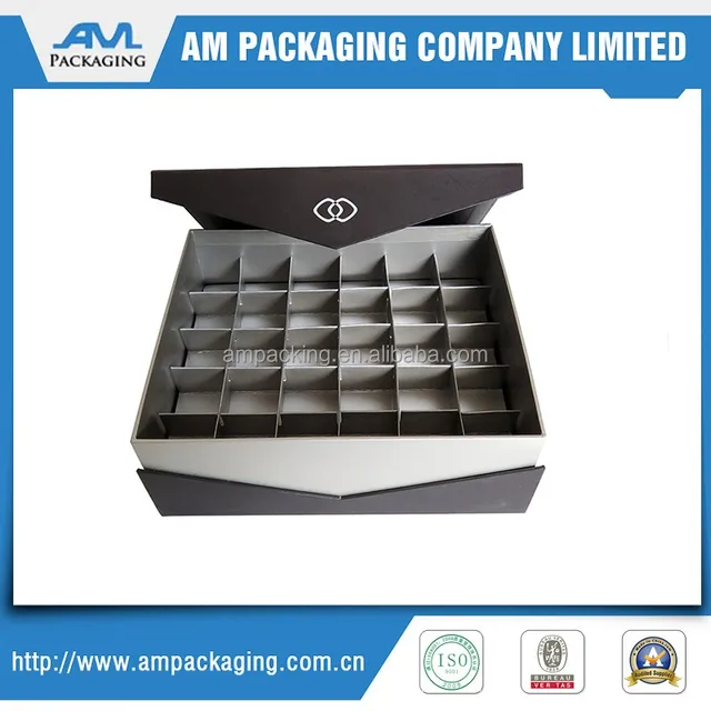 paper rigid cardboard clamshell box chocolate packaging box with
