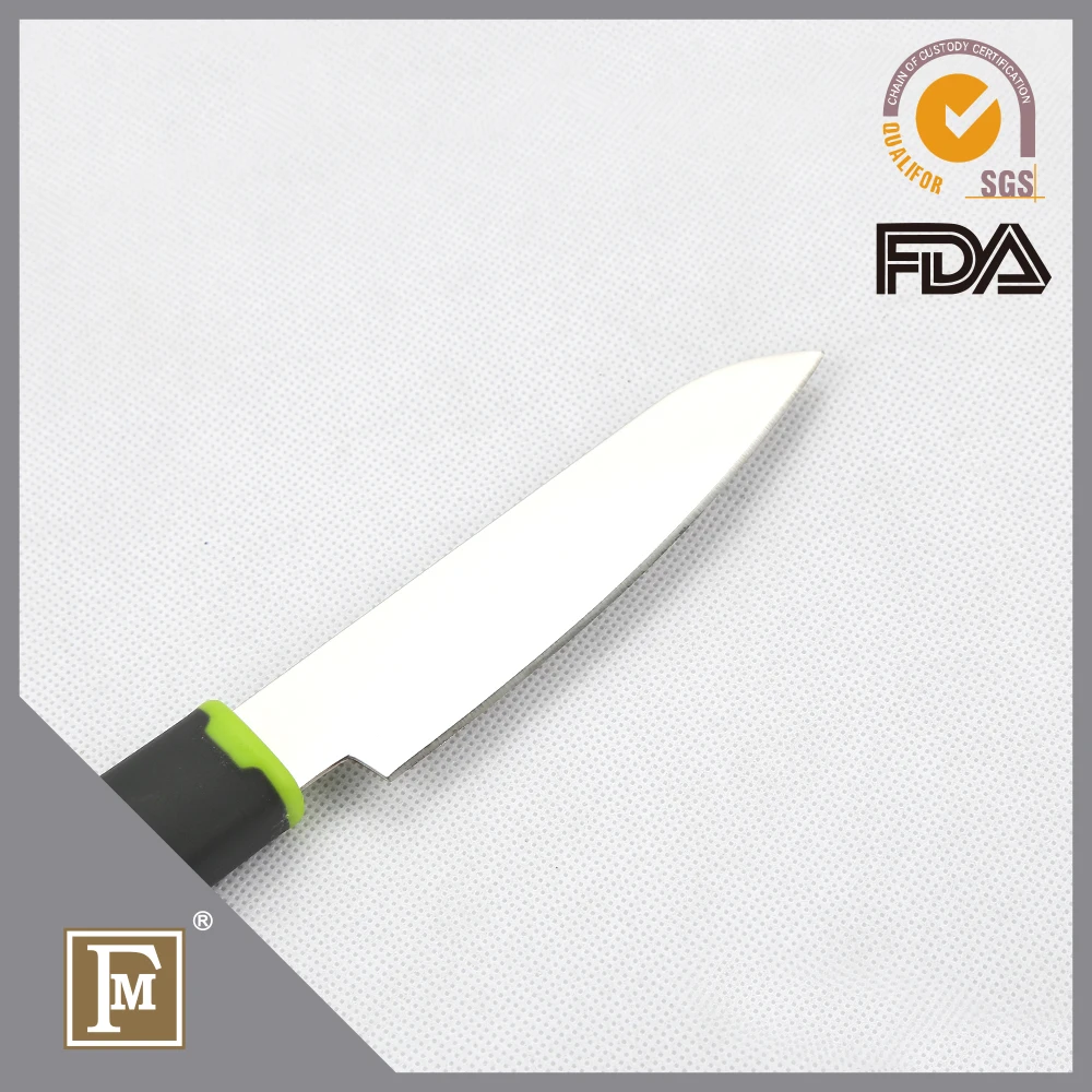 hot sell stainless steel color paring knife chef