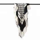 New arrival Custom printed wool scarves ladies