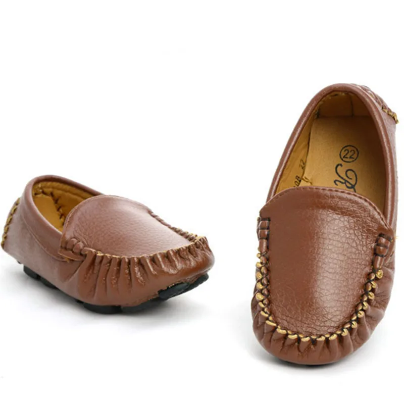 boys moccasin shoes