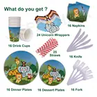 Jungle Forest Friends Animal Safari Birthday Theme Woodland Party Supplies