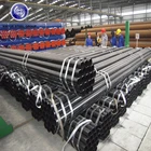 GB/T3091 erw steel pipe for water, gas, steam, air, oil and gas transfering