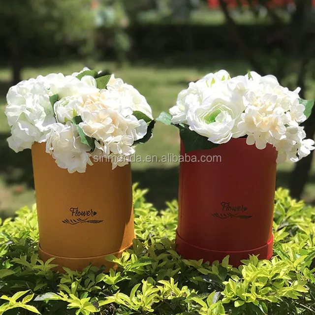 flowers customized paper cardboard gift flower box packaging
