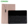 Tempered glass bluetooth wireless tablet keyboard case for ipad pro 9.7