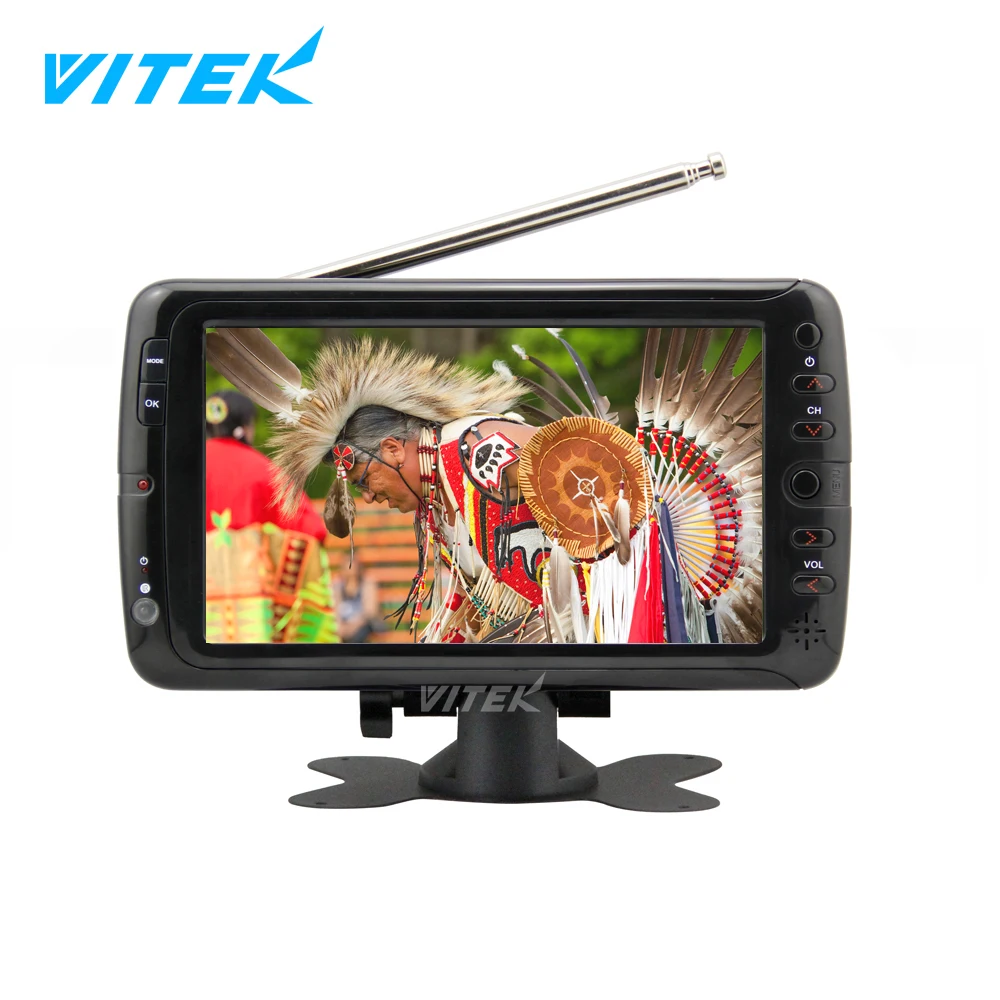 Inch Dvbt Portable Tv With Digital Tuner Inches Mini Low Cost Flat