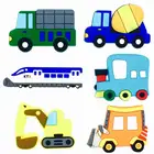 Car Magnet Sticker Baby Magnets Vehicle Series