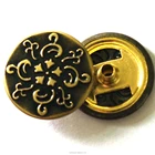 20mm 17mm metal 65brass anti brass color snap button/ snap fastener button