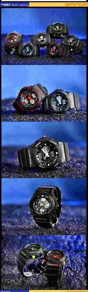 Men Sports Watches 30M Swim Dive LED Digital Military Watch Fashion Outdoor Wristwatches Waterproof digital-watch