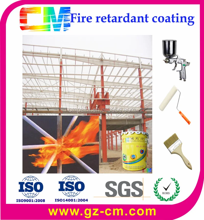 Steel Structure Expansion Fireproof Coating Intumescent Steel Structure