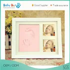 baby souvenirs newborn wooden wall decor box frame memory kit many colors