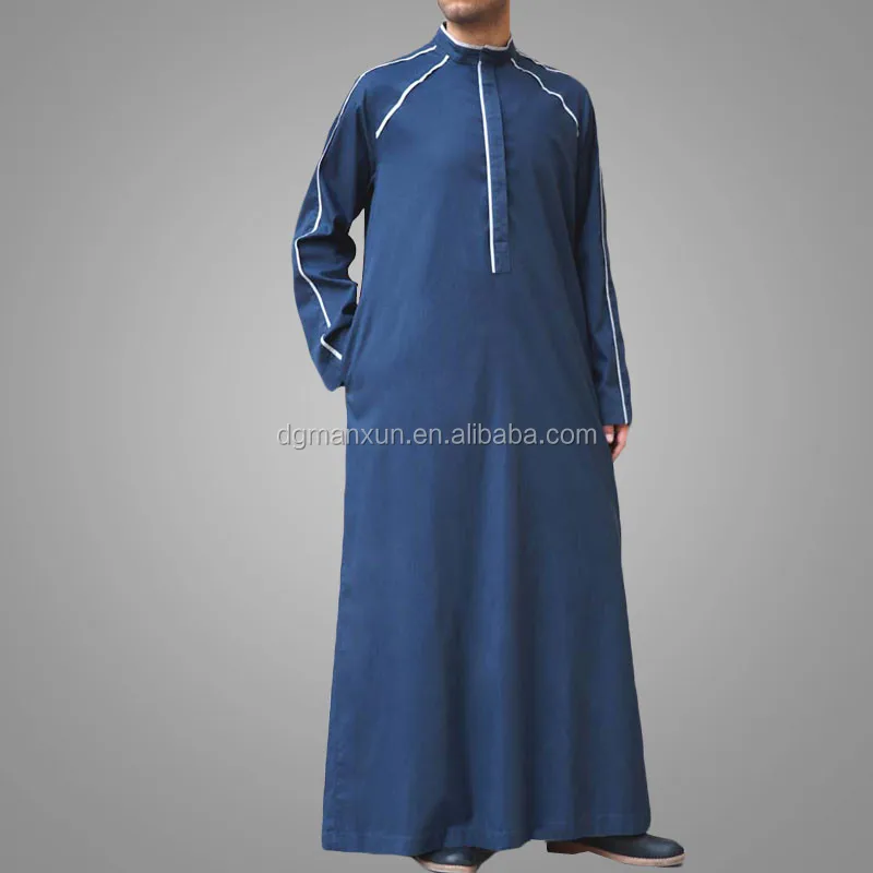 New design abaya men jubba thobe new style islamic muslim men thobe
