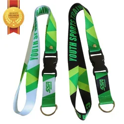 blank sublimation lanyard