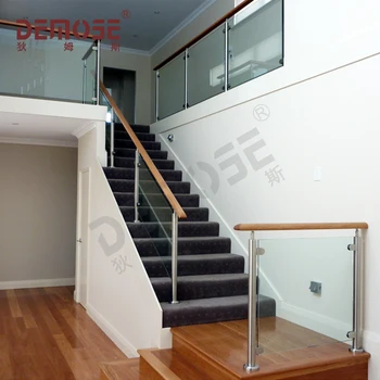 Indoor Stainless Steel Glass Railing Stair And Glass Stair Railing Pillars Buy Stainless Steel Glass Railing Stair Indoor Steel Glass Railing Glass
