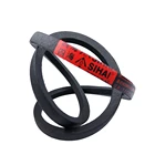 China v belt brands high quality natural rubber 1700-21000mm length rubber v belt factory price supply dongil v belt