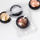 nail art glitter iridescent foil paper ornament gel nail polish gold glitter designs