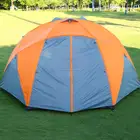 10 Persons Large 4 Season Family Camping Bell Tent Safari Tent for Outdoors(HT6029-8)