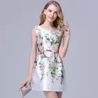 Summer women floral party dress of chinese clothing manufacturers