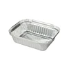 2019 factory aluminium foil grill meal box tray container for food