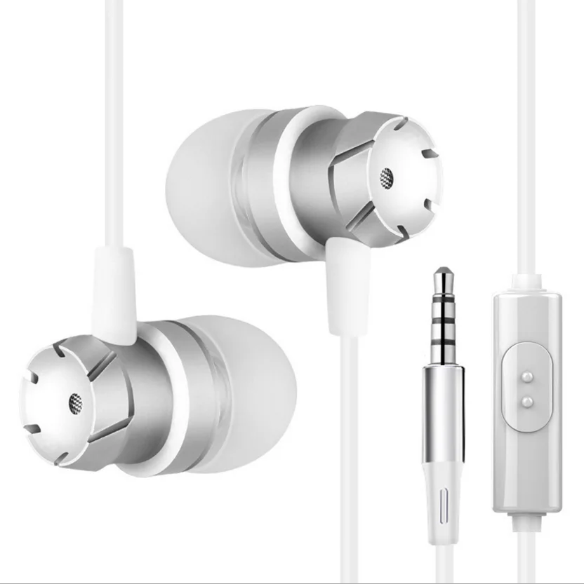 High quality Wired communication earphones 3.5mm sports with mic handsfree - ANKUX.COM
