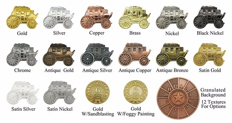 personalised souvenir use metal material custom challenge coin