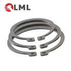 Custom Half Round Metal Open End C Shape Or U-Shape Pin Lock Clip Snap Retaining Washer For Shaft