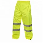 Light used work safety pants with high visibility Workwear pants uniform design