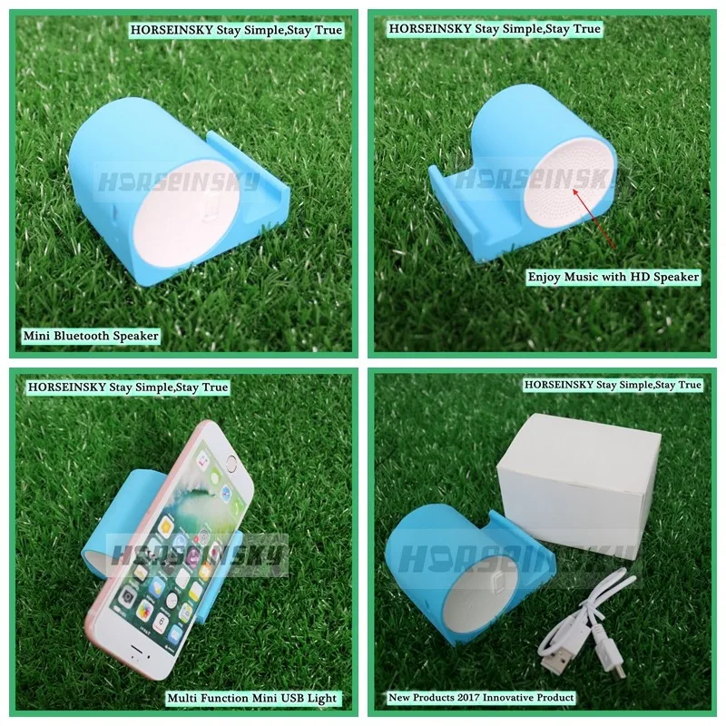 Creative Design Mini Speaker Excellent Sound Portable BT Speaker Mobile Phone Holder Mini Speaker - ANKUX Tech Co., Ltd