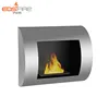 Modern style fireplace ethanol corner mantel contemporary